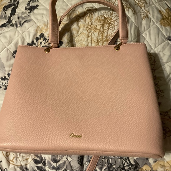 Crossi bag, pink like first picture. Can be crossbody. NWOT - Picture 4 of 6